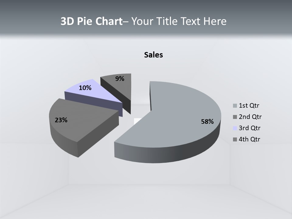 Illustration Blank Decorating PowerPoint Template