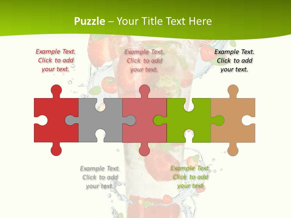 Liquor Summer Drink PowerPoint Template