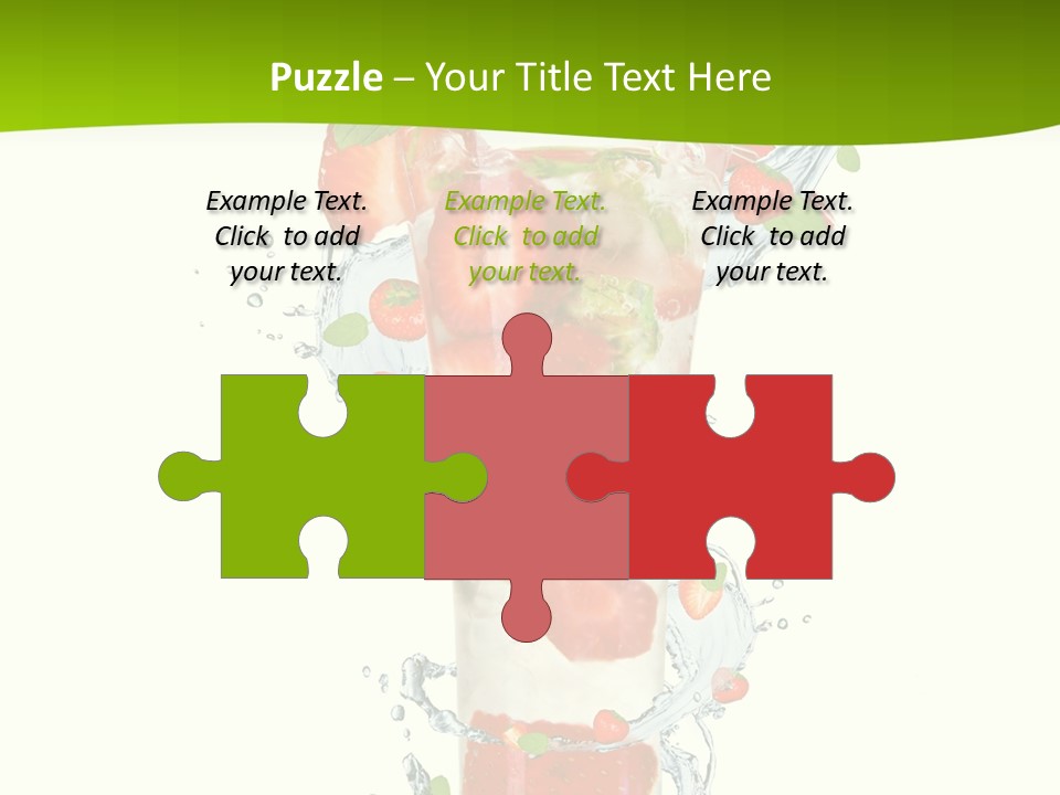 Liquor Summer Drink PowerPoint Template