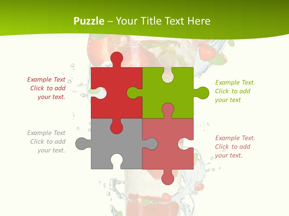 Liquor Summer Drink PowerPoint Template