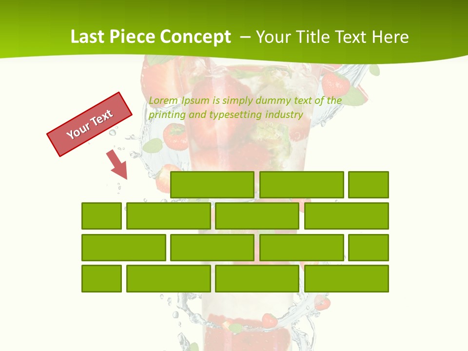 Liquor Summer Drink PowerPoint Template