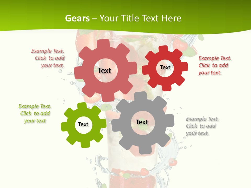 Liquor Summer Drink PowerPoint Template