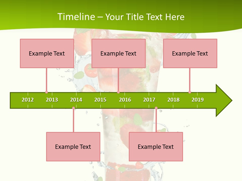 Liquor Summer Drink PowerPoint Template