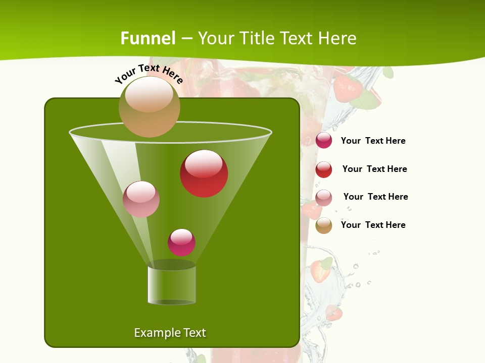 Liquor Summer Drink PowerPoint Template