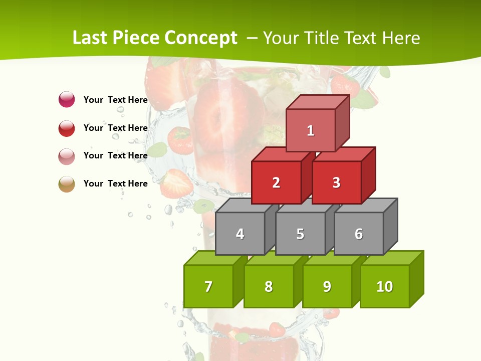 Liquor Summer Drink PowerPoint Template