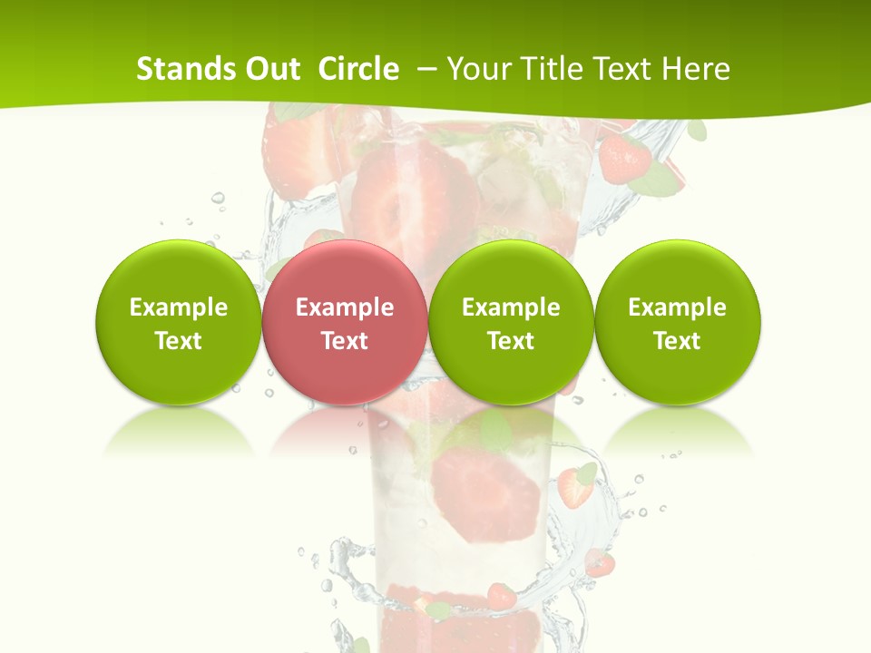 Liquor Summer Drink PowerPoint Template