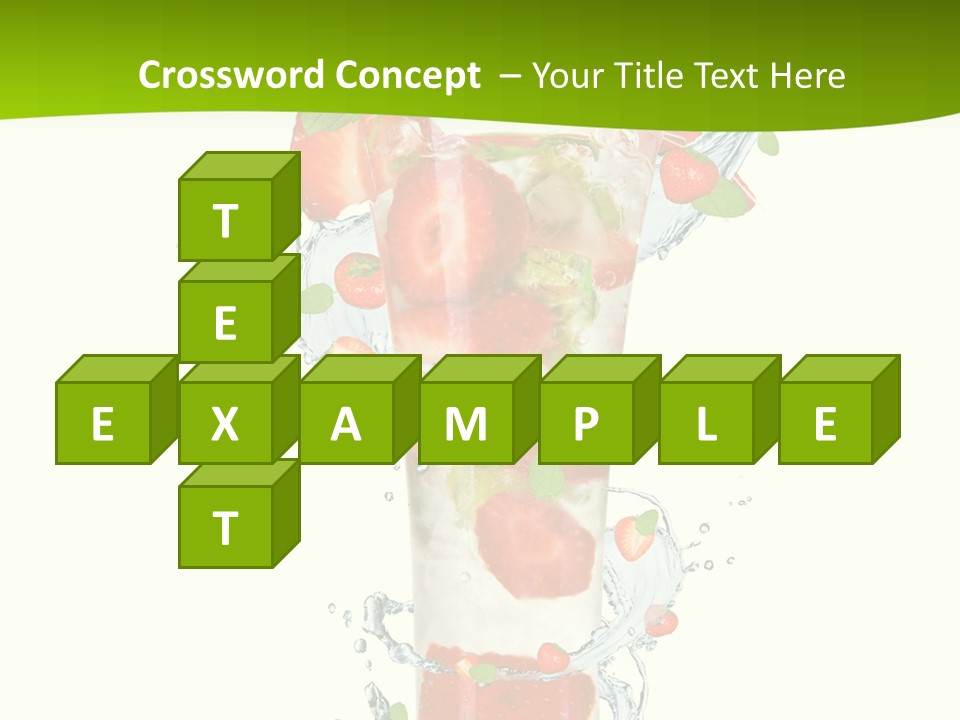 Liquor Summer Drink PowerPoint Template