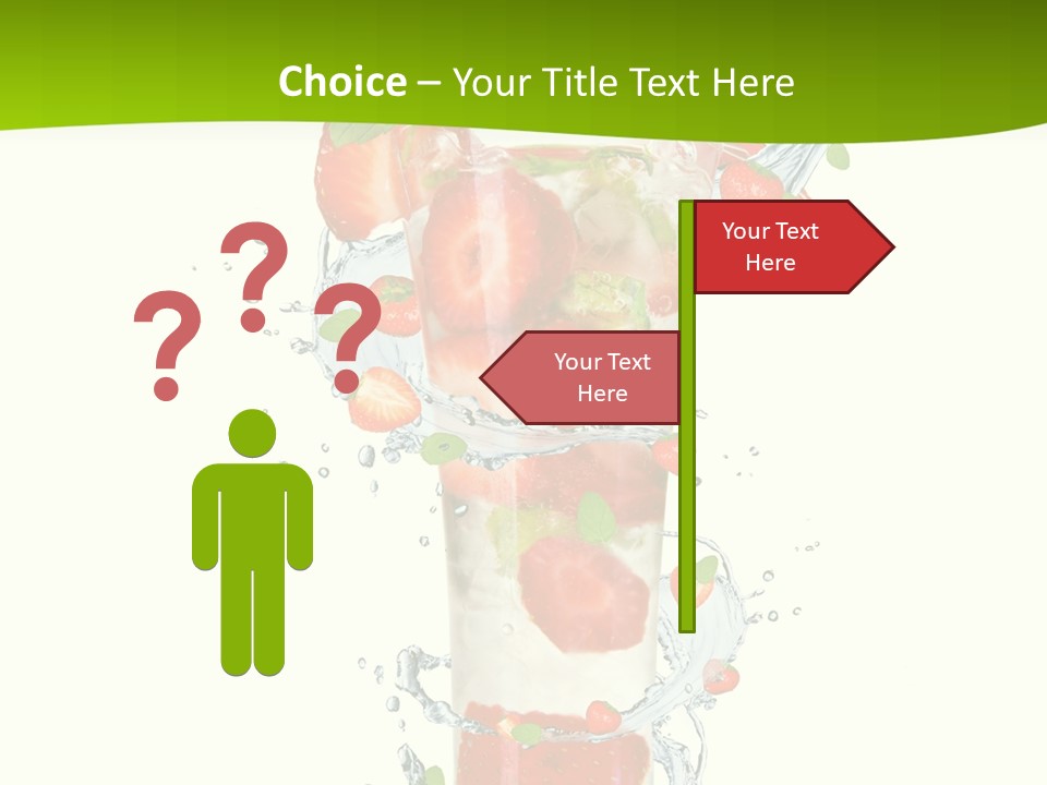 Liquor Summer Drink PowerPoint Template