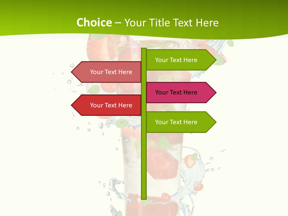 Liquor Summer Drink PowerPoint Template