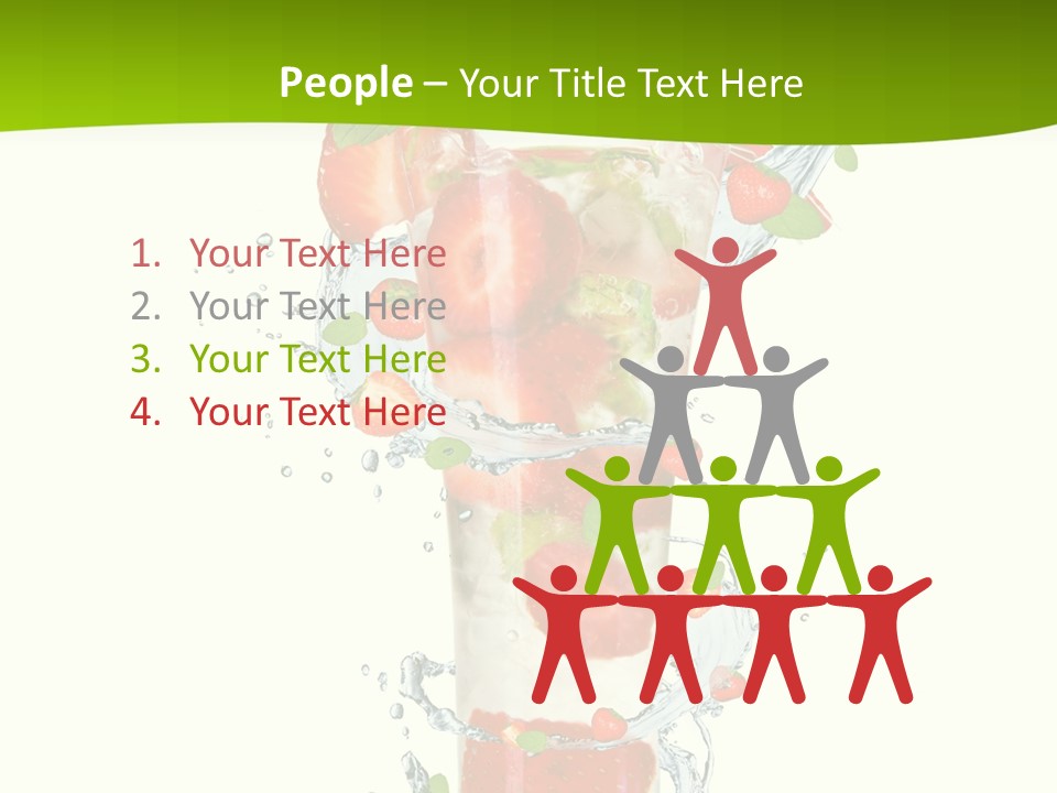 Liquor Summer Drink PowerPoint Template