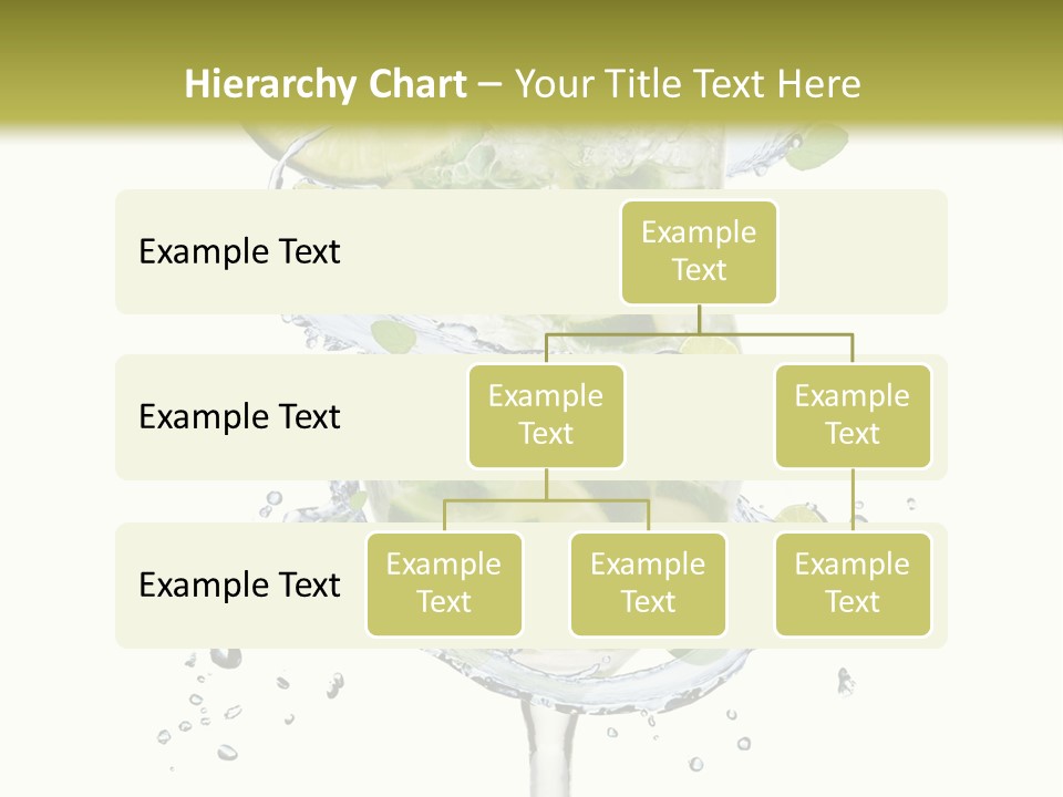 Garnish Ice Splash PowerPoint Template