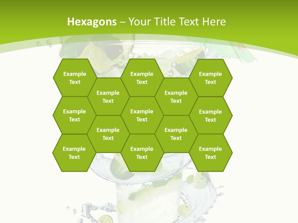 Liquor Mint Lime PowerPoint Template