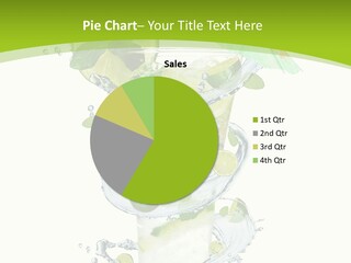 Liquor Mint Lime PowerPoint Template