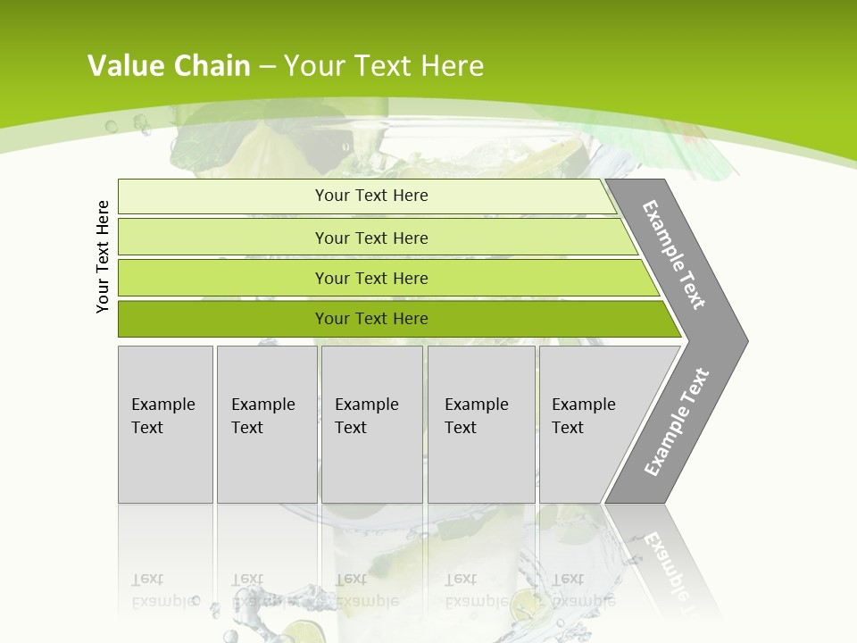 Liquor Mint Lime PowerPoint Template