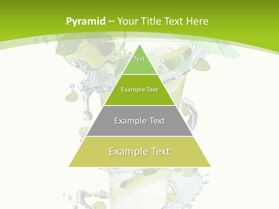 Liquor Mint Lime PowerPoint Template
