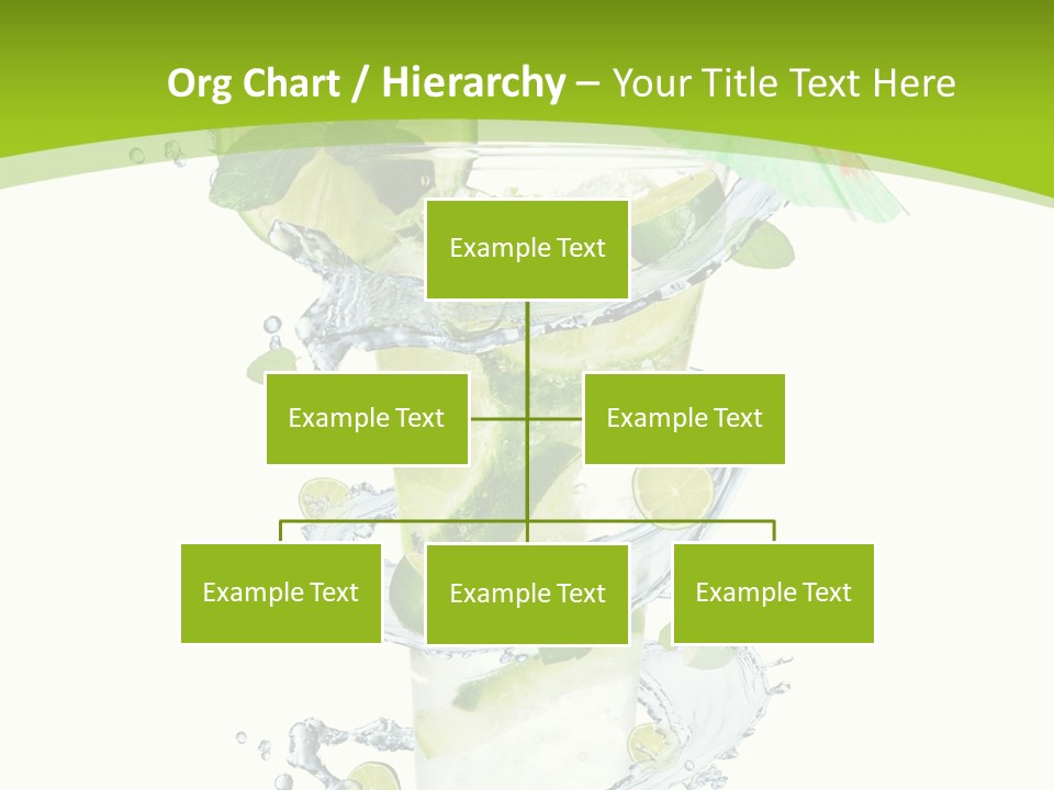 Liquor Mint Lime PowerPoint Template