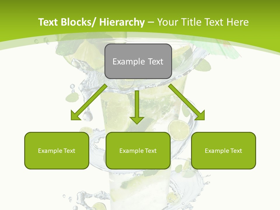 Liquor Mint Lime PowerPoint Template