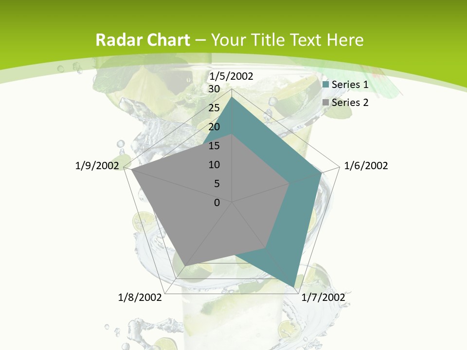 Liquor Mint Lime PowerPoint Template