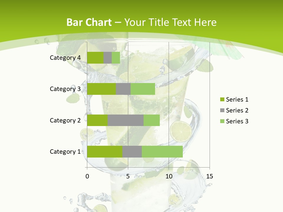 Liquor Mint Lime PowerPoint Template