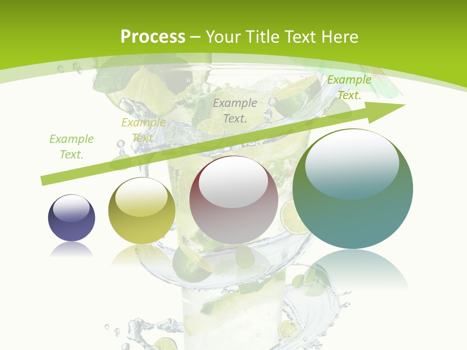 Liquor Mint Lime PowerPoint Template