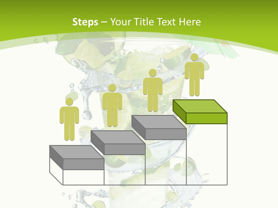 Liquor Mint Lime PowerPoint Template