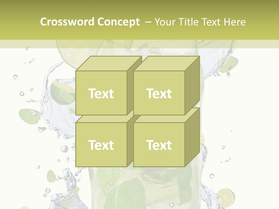 Culture Drink Leaf PowerPoint Template