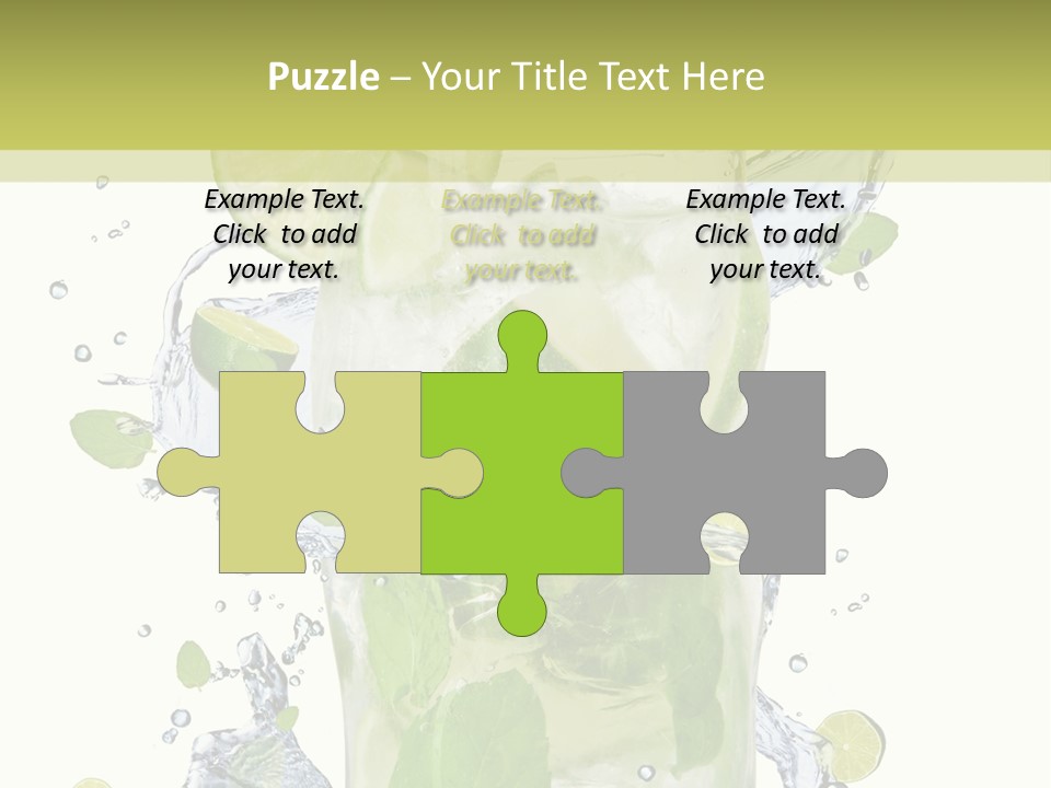 Culture Drink Leaf PowerPoint Template