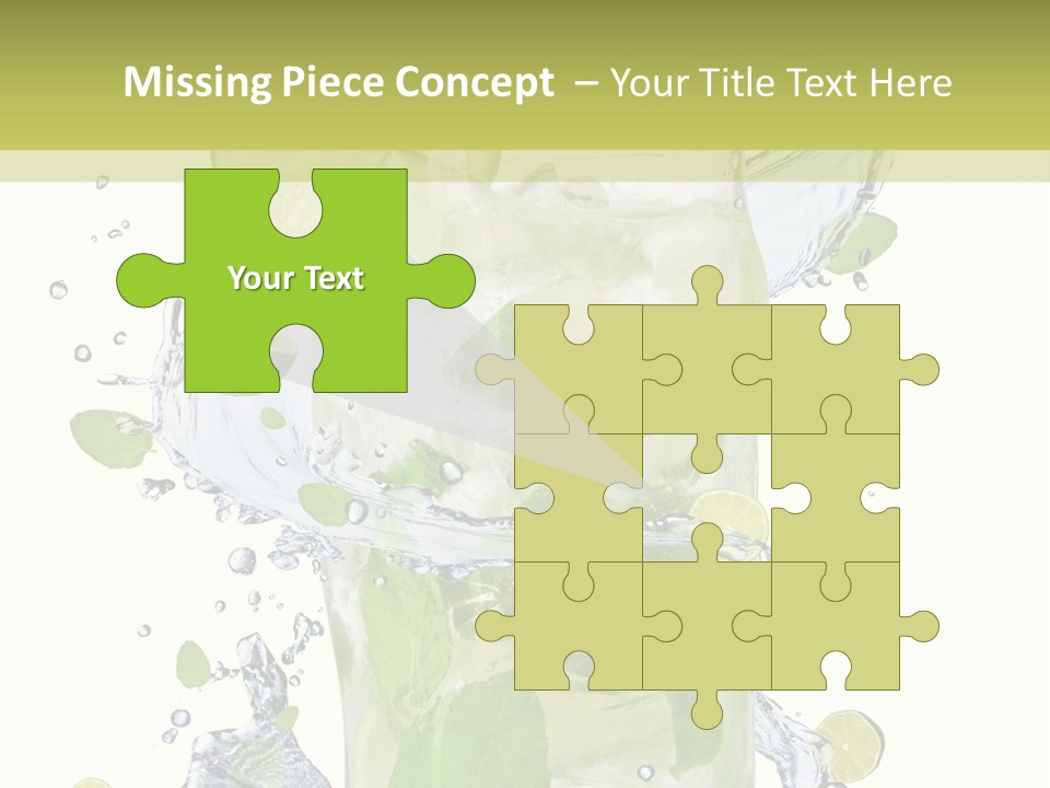 Culture Drink Leaf PowerPoint Template