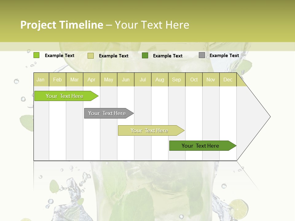 Culture Drink Leaf PowerPoint Template