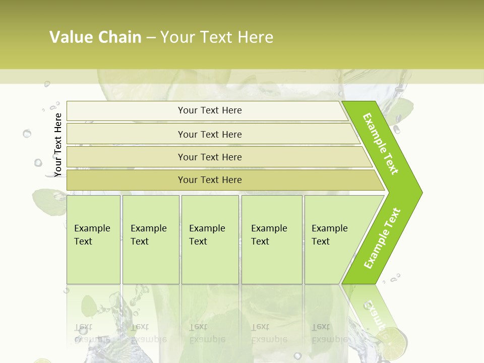 Culture Drink Leaf PowerPoint Template