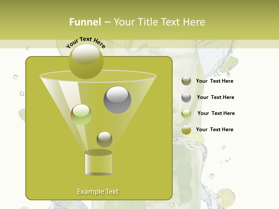 Culture Drink Leaf PowerPoint Template