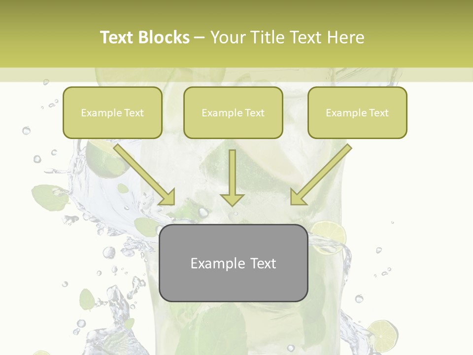 Culture Drink Leaf PowerPoint Template