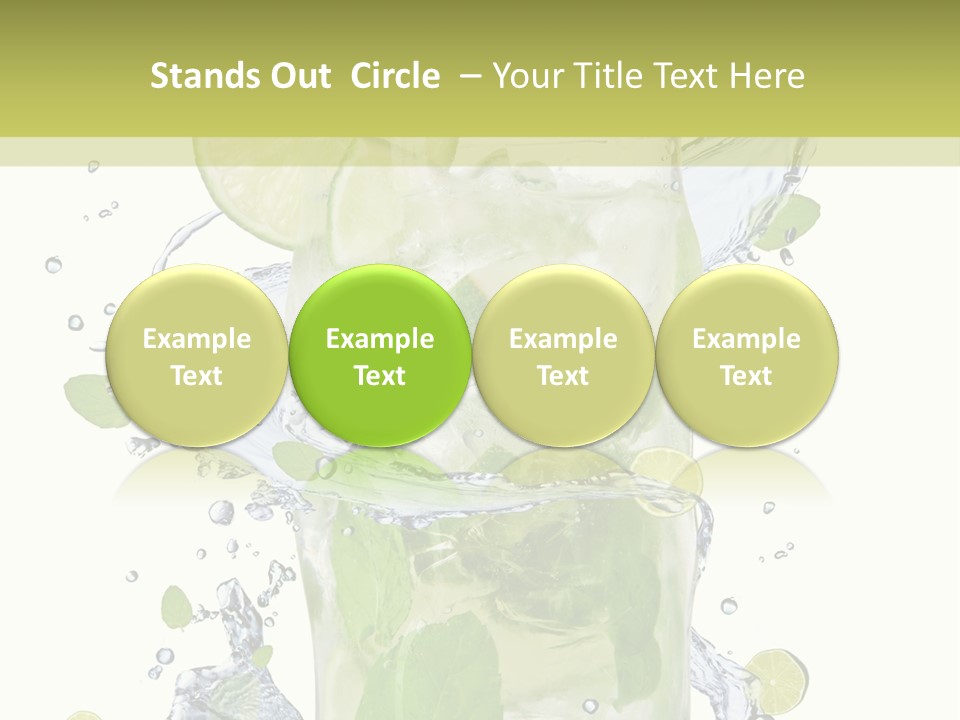 Culture Drink Leaf PowerPoint Template