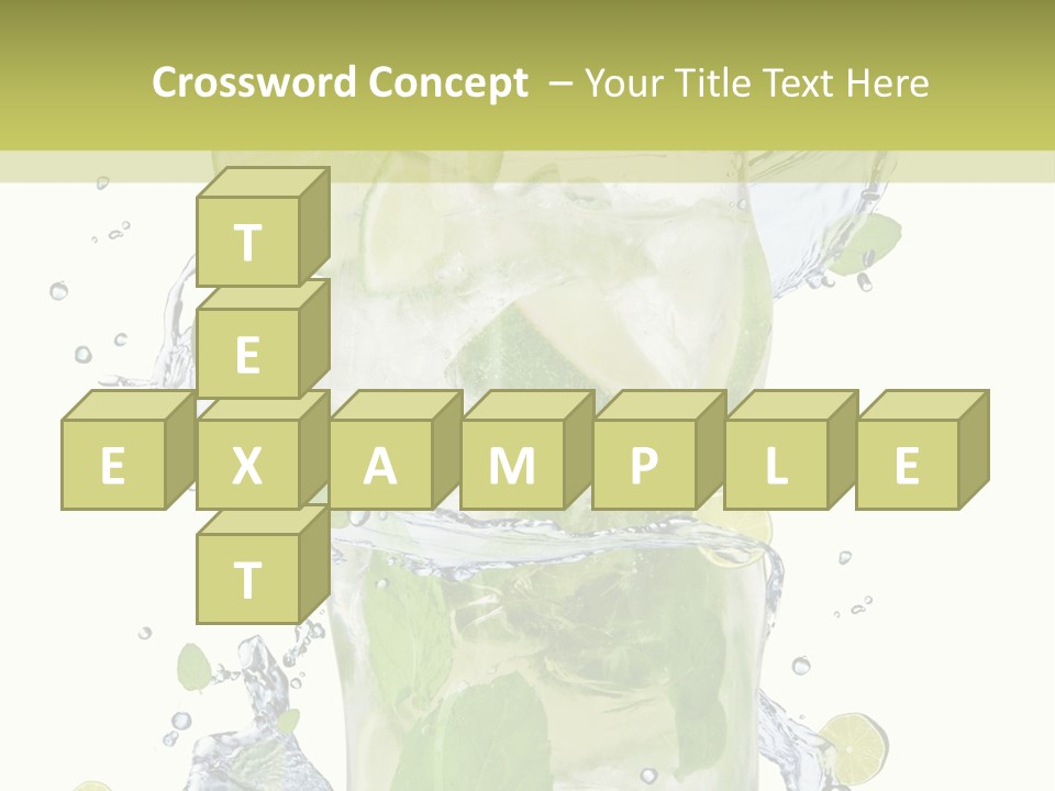 Culture Drink Leaf PowerPoint Template