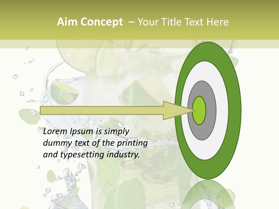 Culture Drink Leaf PowerPoint Template