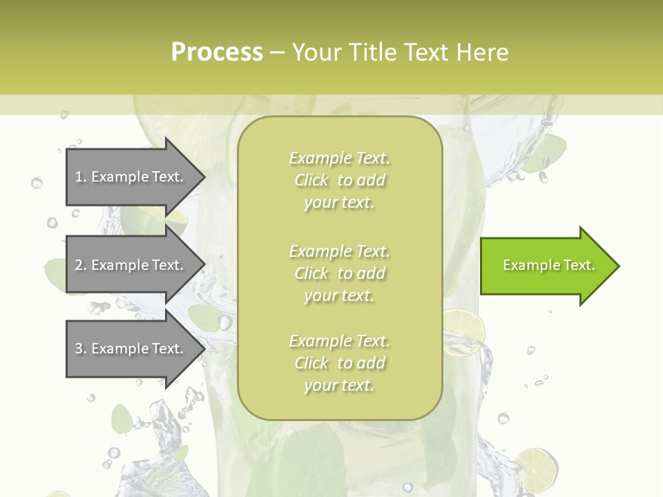 Culture Drink Leaf PowerPoint Template