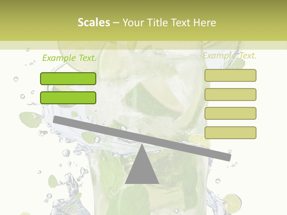 Culture Drink Leaf PowerPoint Template