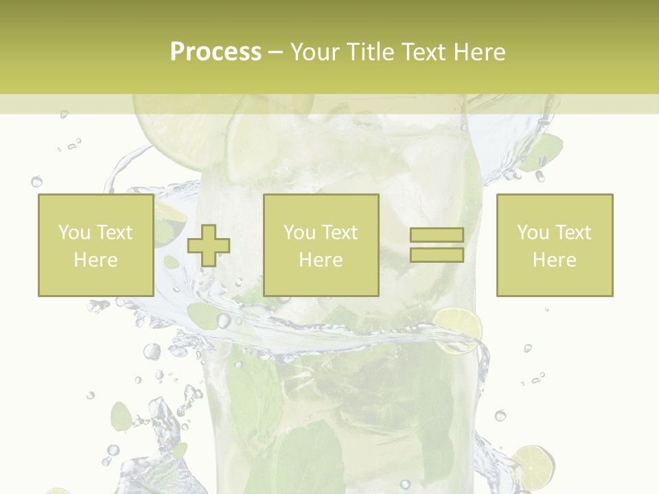 Culture Drink Leaf PowerPoint Template