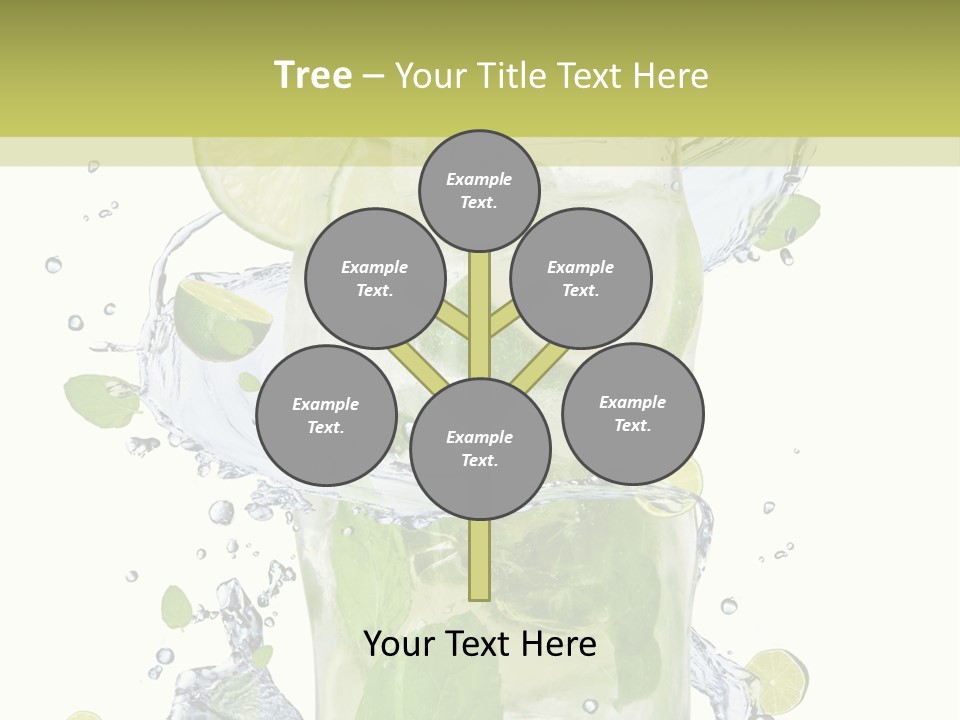 Culture Drink Leaf PowerPoint Template