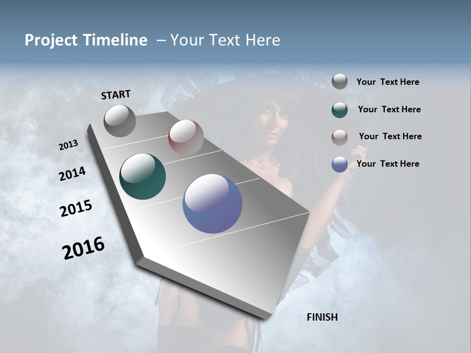 Dark Elegant Hip PowerPoint Template