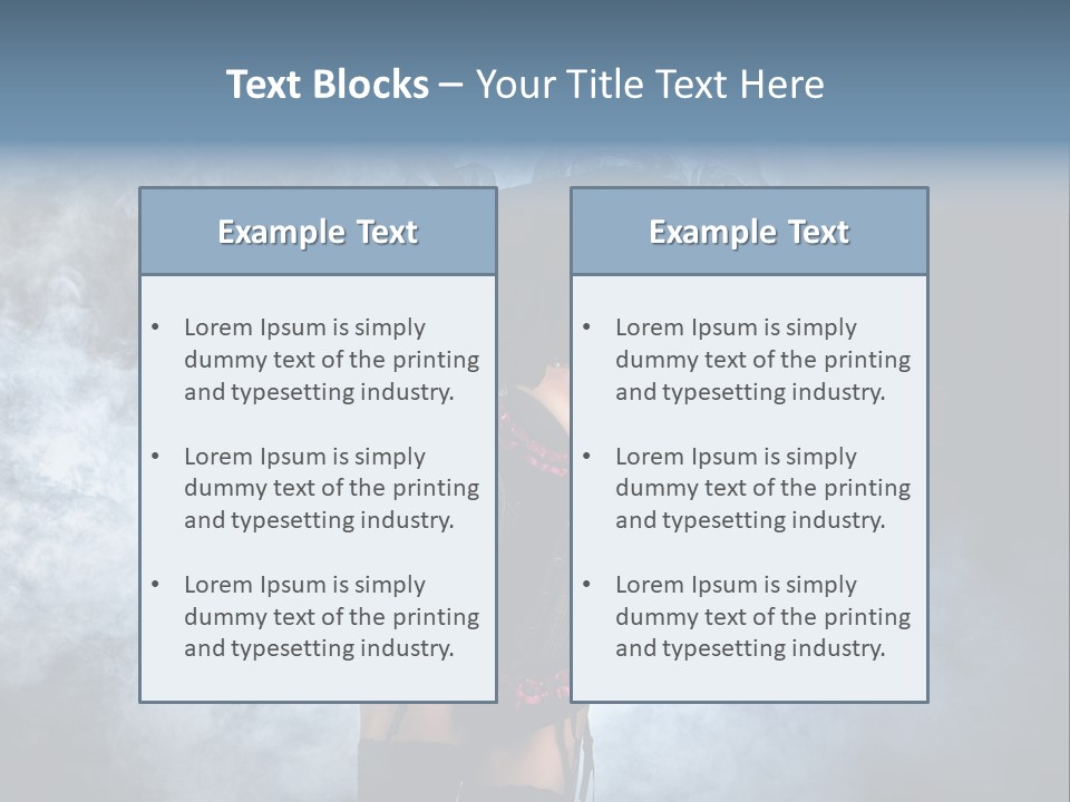 Dark Elegant Hip PowerPoint Template