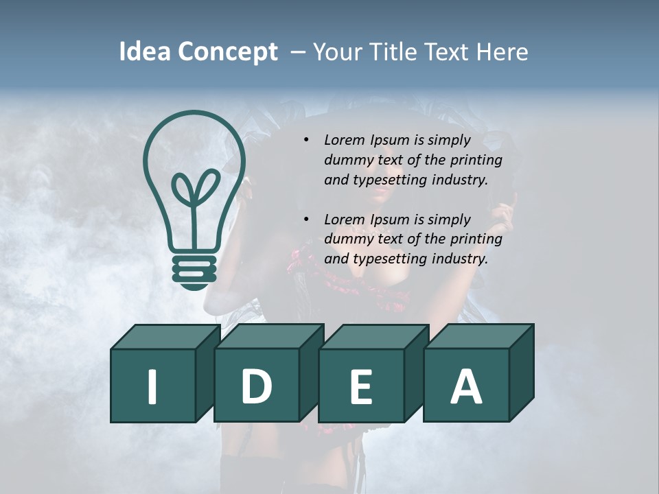 Dark Elegant Hip PowerPoint Template
