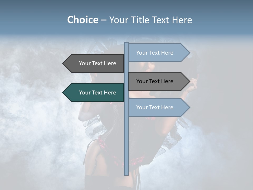 Dark Elegant Hip PowerPoint Template