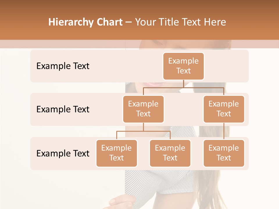 Woman Poster Showing PowerPoint Template