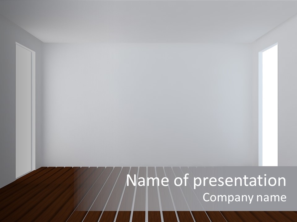 Floor Wood Color PowerPoint Template