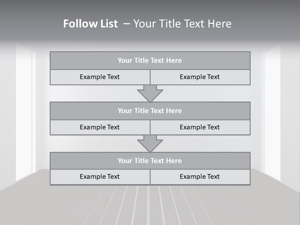 Floor Wood Color PowerPoint Template