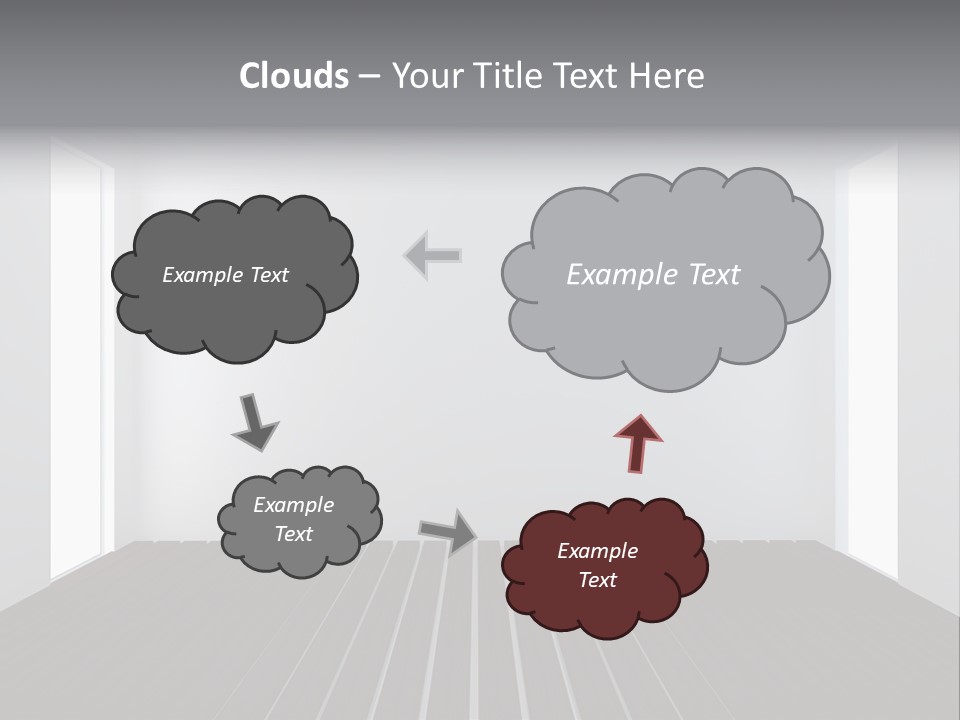 Floor Wood Color PowerPoint Template