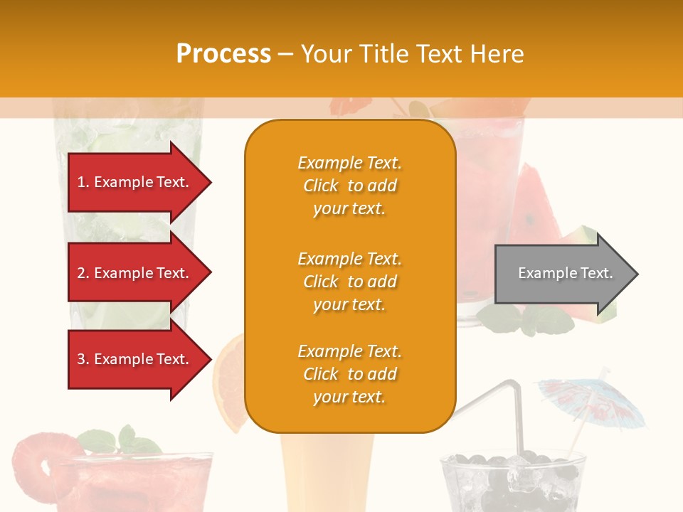 Rum Syrup Mohito PowerPoint Template
