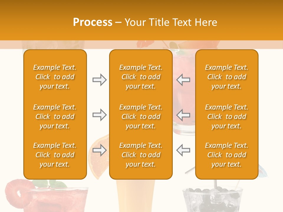 Rum Syrup Mohito PowerPoint Template