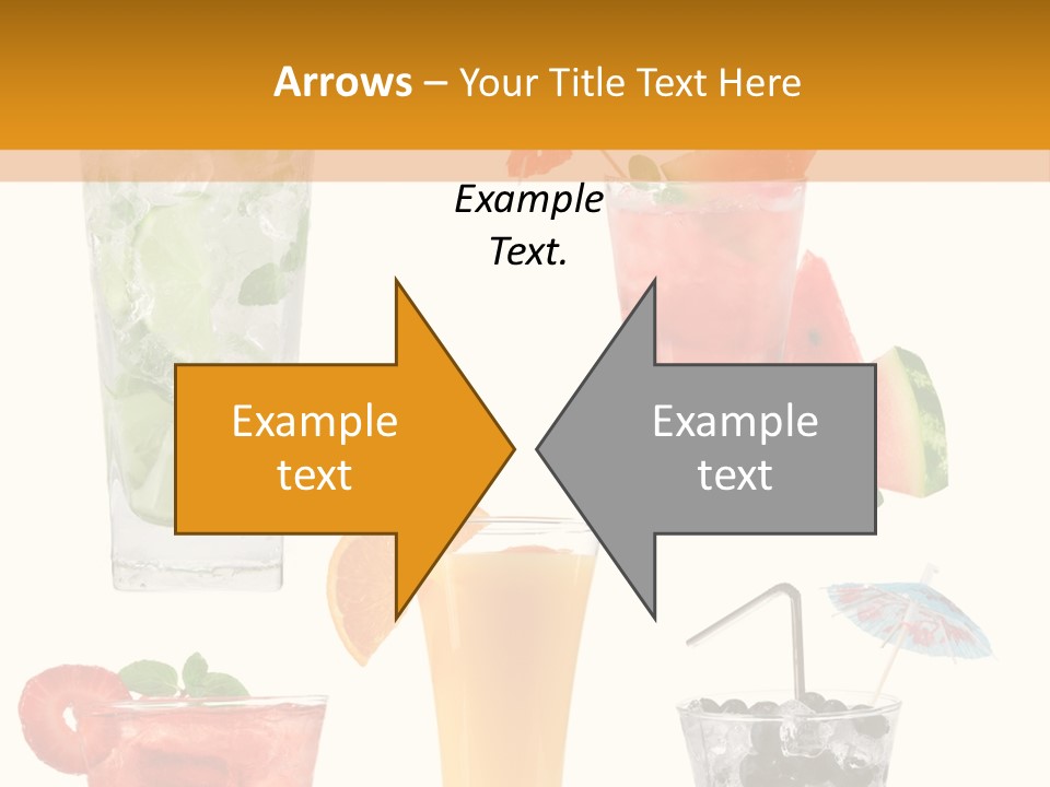 Rum Syrup Mohito PowerPoint Template